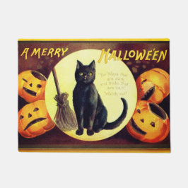 Felpudo Una Feliz Halloween