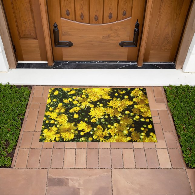 Felpudo Una multitud de Mamáes amarillas (Exterior)