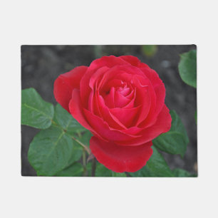 Felpudo Una rosa roja