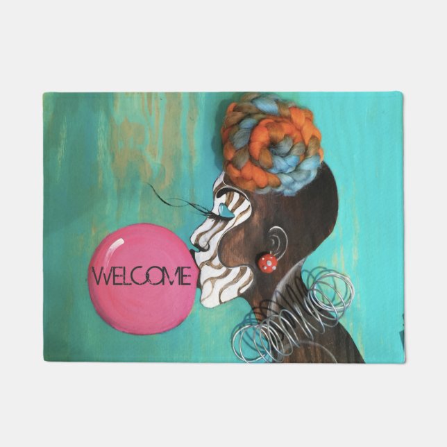 Felpudo Unapologetically YO Doormat (Anverso)