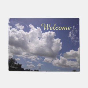 Felpudo Unas nubes espléndidas dan la bienvenida a Doormat