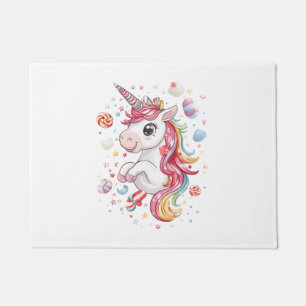 Felpudo Unicornio de Candy Land (1)