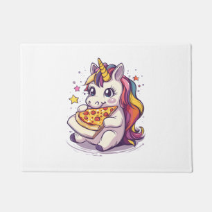 Felpudo Unicornio de Fiesta de Pizza (1)
