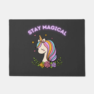 Felpudo Unicornio Mágico