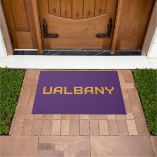 Felpudo Universidad de Albany Wordmark