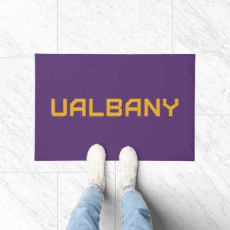 Felpudo Universidad de Albany Wordmark