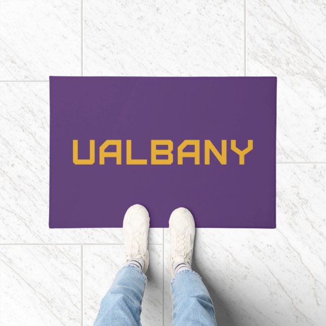 Felpudo Universidad de Albany Wordmark (Interior)