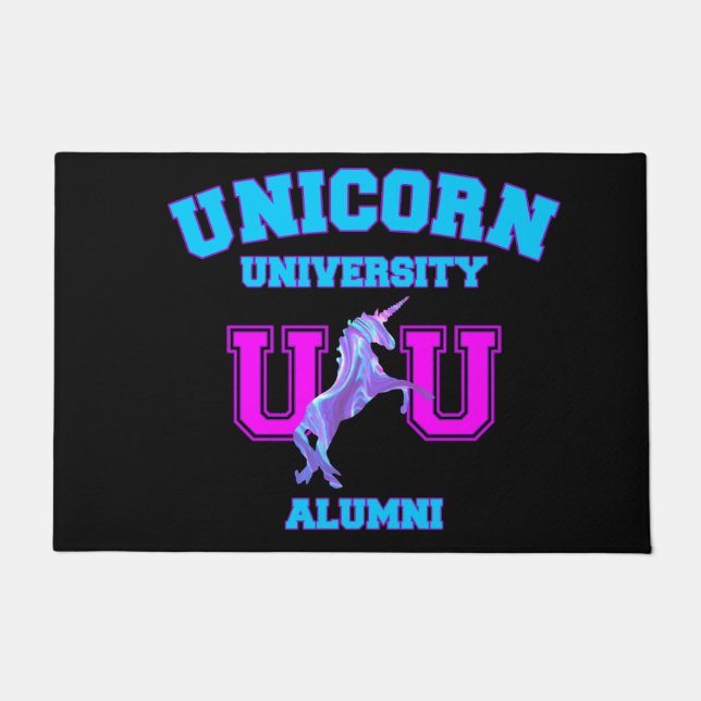 Felpudo Universidad de Unicorn (Anverso)