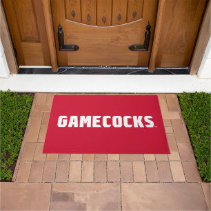 Felpudo Universidad Estatal de Jacksonville Gamecocks Logo
