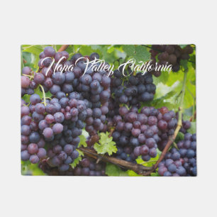 Felpudo Uvas del valle de Napa