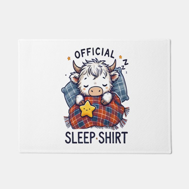 Felpudo Vaca Highland, suspensión oficial (Anverso)