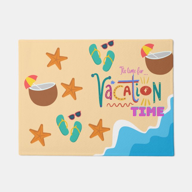 Felpudo vacaciones (Anverso)