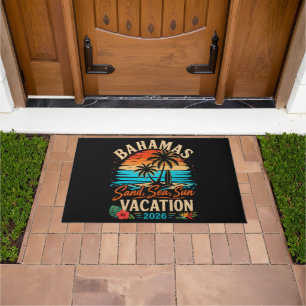 Felpudo Vacaciones en Bahamas Arena Mar Sol 2026