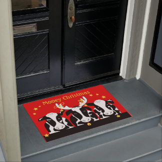 Felpudo Vacas navidades
