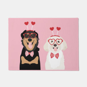 Felpudo Valentine Dogs Rottweiler Maltipoo Puppy