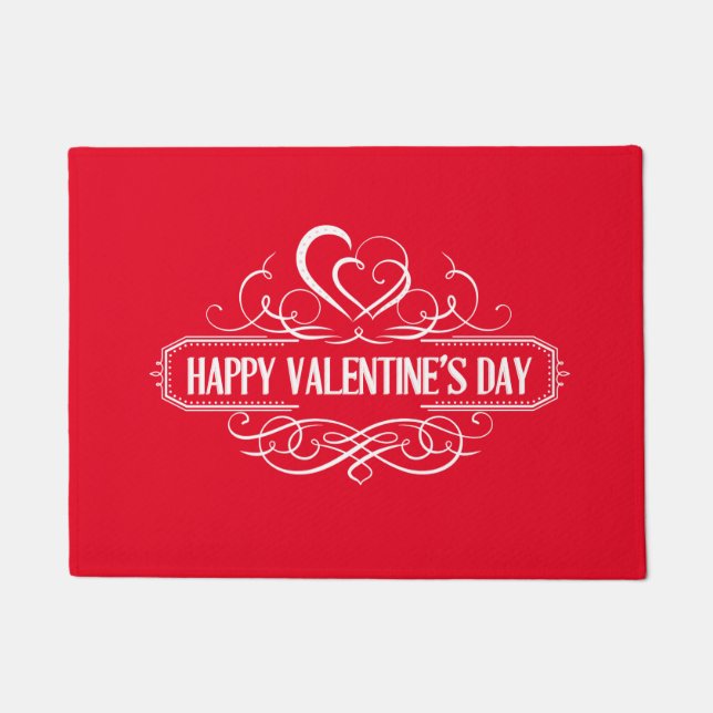 Felpudo Valentine Doormat (Anverso)