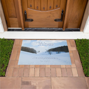 Felpudo Valle de la Nieve en inglés - Personalizado