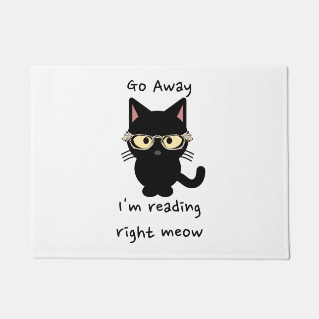 Felpudo VAMOS, estoy leyendo el MEOW derecho (Anverso)