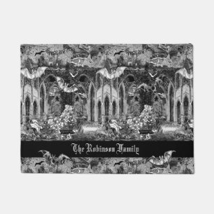 Felpudo Vampiros góticos más oscuros Criptica tumbas murci