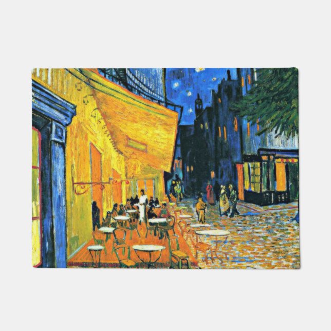 Felpudo Van Gogh - Terraza Cafe, (Anverso)