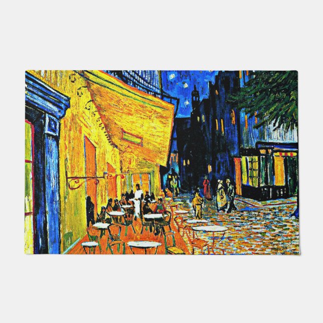 Felpudo Van Gogh - Terraza Cafe, (Anverso)