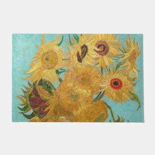 Felpudo Van Gogh - Vase con 12 girasoles