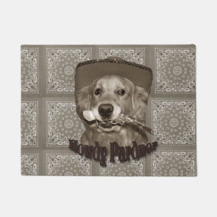 Felpudo Vaquero del golden retriever