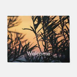 Felpudo Vegetación al atardecer