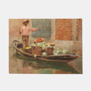 Felpudo Vendedor de verduras en Venecia (por Vincenzo Capr