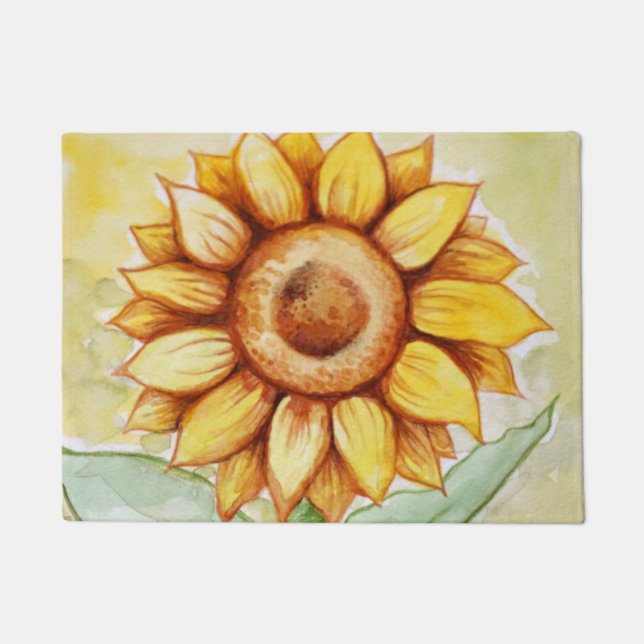 Felpudo Verano del girasol (Anverso)