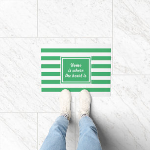 Felpudo Verde mar & Raya Blanca Personalizado