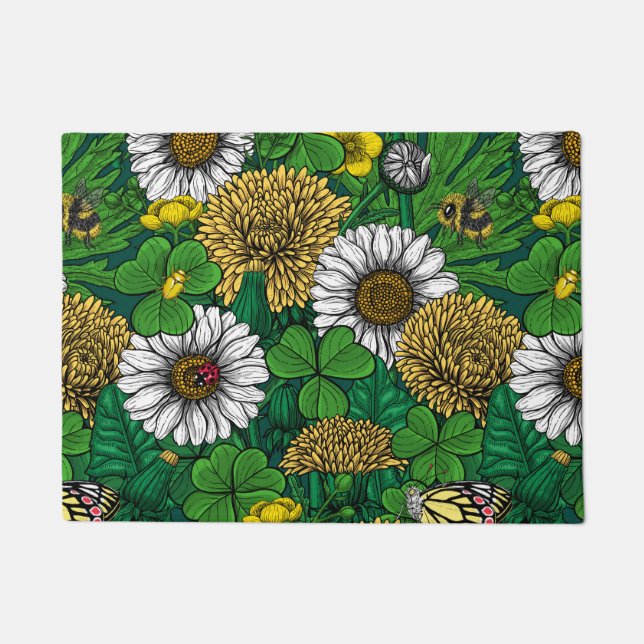 Felpudo Verde primavera (Anverso)