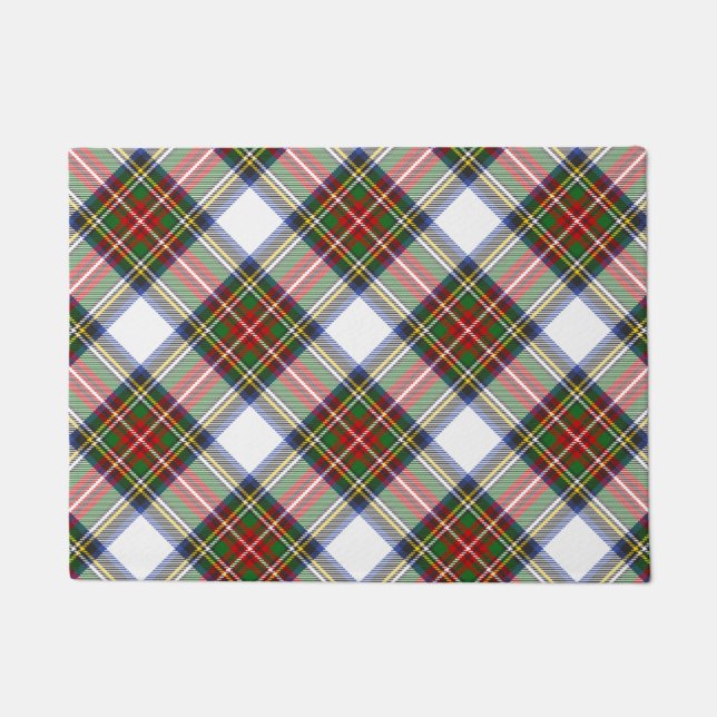 Felpudo Vestido real Stewart Plaid Scottish (Anverso)