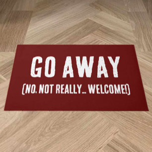 Felpudo Vete, bienvenido Doormat
