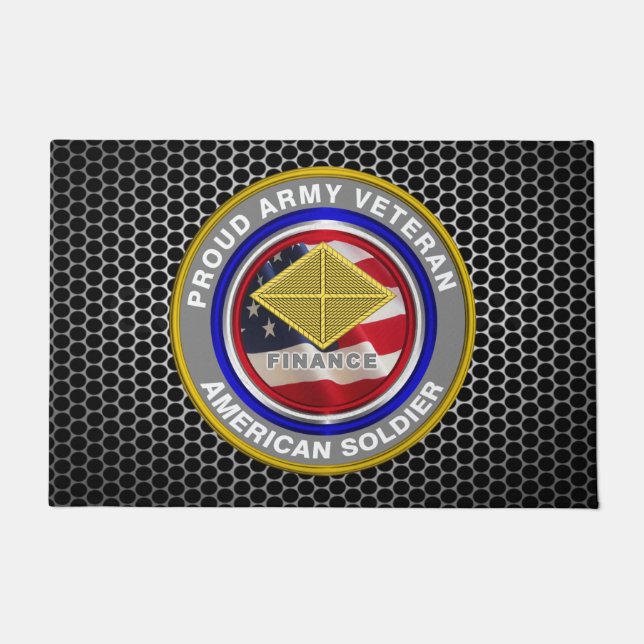 Felpudo Veterano del Cuerpo de Finanzas (Anverso)