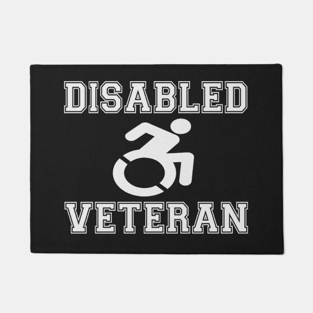 Felpudo Veterano discapacitado (Anverso)