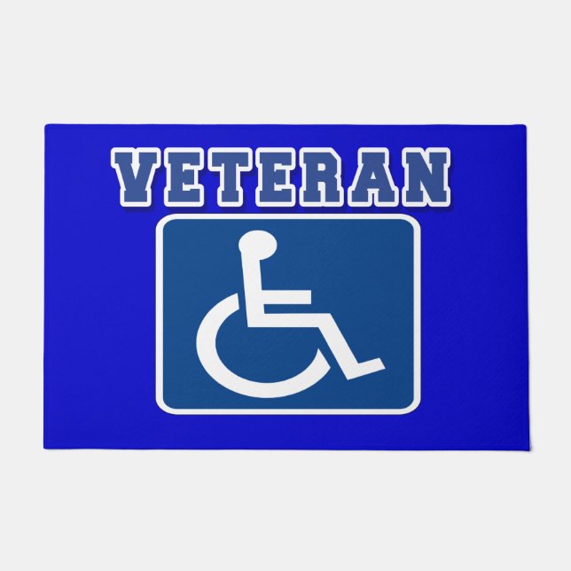 Felpudo Veterano discapacitado (Anverso)