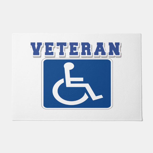 Felpudo Veterano discapacitado (Anverso)