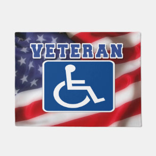 Felpudo Veteranos discapacitados de los Estados Unidos