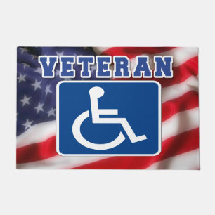 Felpudo Veteranos discapacitados de los Estados Unidos
