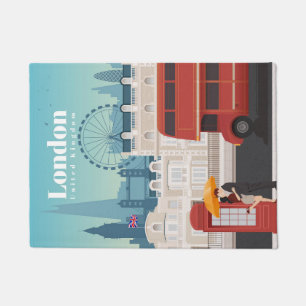 Felpudo Viajes De Arte De Viaje A Londres Inglaterra