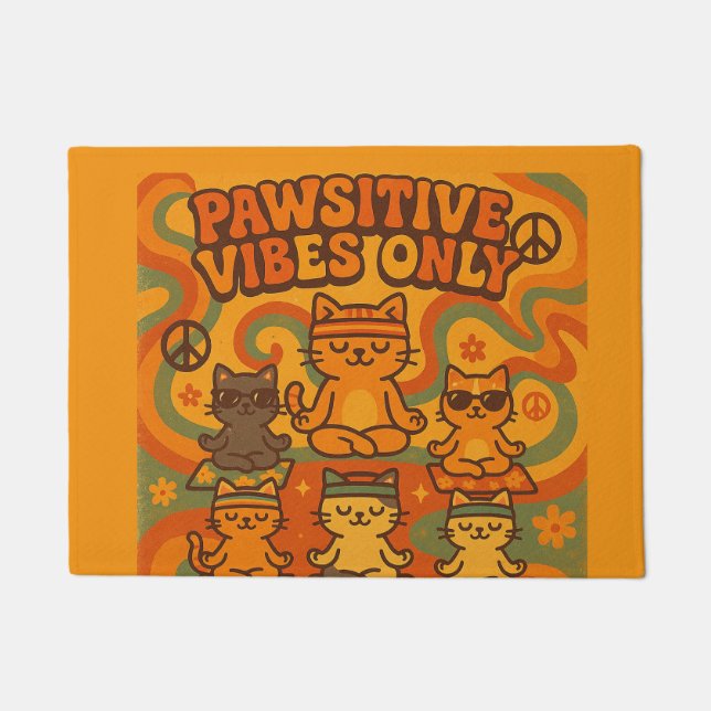 Felpudo Vibraciones Positivas Solo (Anverso)