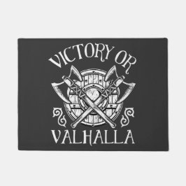 Felpudo Victoria o Valhalla - Escudo y hacha