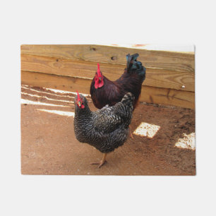 Felpudo Vida de granja - Pollos Doormat