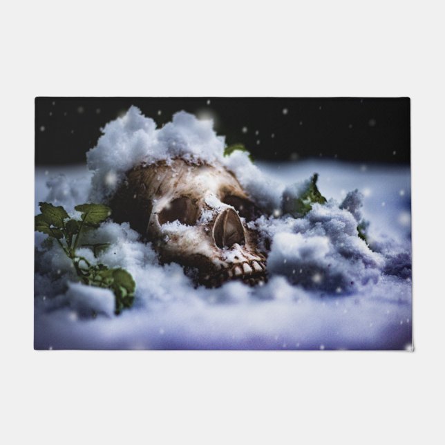 Felpudo Vida de invierno IV (Anverso)