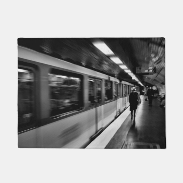 Felpudo Vida parisina moderna y urbana (Anverso)