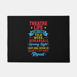 Felpudo Vida Teatral Para Actor