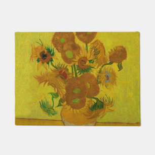 Felpudo Vincent Van Gogh 15 girasoles Pintura