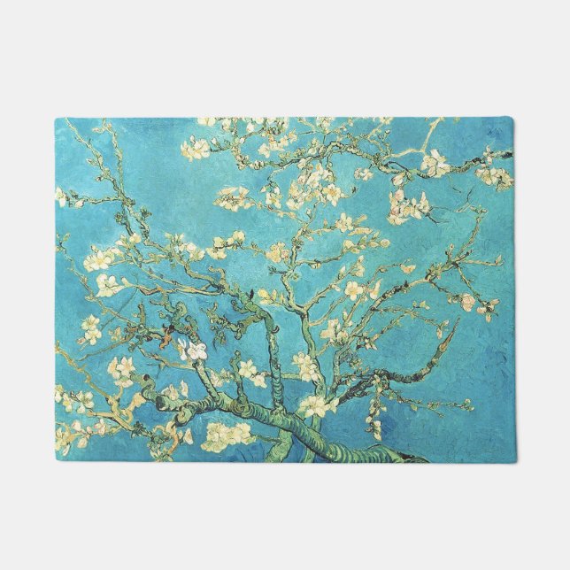 Felpudo Vincent van Gogh Blossomong Almond Tree (Anverso)