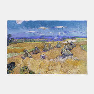 Felpudo Vincent van Gogh - Cuestas de trigo con raperos